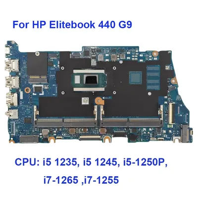 DAX8SFMB8B1 For HP Elitebook 440 G9 Laptop Motherboard with Cpu i5-1235U i7-1255 CPU DA0X8SMB8H2 DAX8SFMB8B2 Working Good