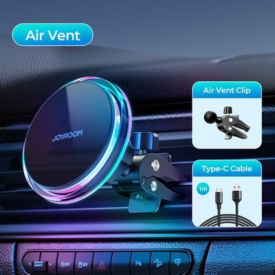 Wireless Charger For IPhone, Fast Charging Car Charger Holder, Colorful Magnetic Car Phone Holder Wireless Charger For IPhone, Fast Charging Car Charger Holder, Colorful Magnetic Car Phone Holder