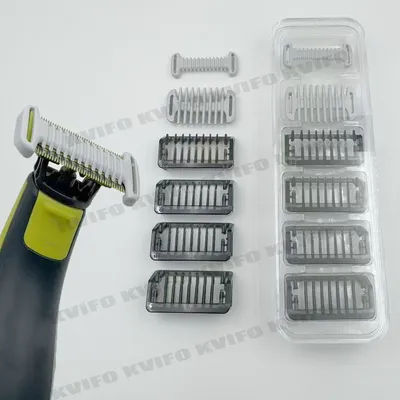 6/7 Storage Box Travel Comb Guide Comb Guards for One Blade QP-2520/2630/2724/2834/6510/6520/6531 Electric Shaver Beard Trimmer