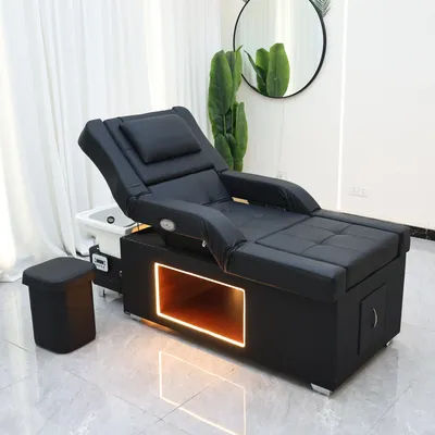 XinSheng 2025 Head SPA Massage Bed, Shampoo Beds with Water Circulation and Fumigation, Massage Table, Hair Salon Furniture
