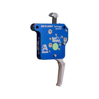 Bix'n Andy Remington 700 TacSport X Single Stage Rifle Trigger Straight 0.625-4.4lb Top Right Safety Blue TRBX0124