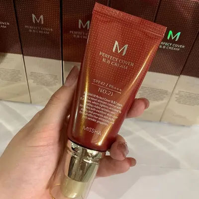 Original M Perfect Cover BB Cream NEW 50ml Makeup CC Natural Whitening Waterproof Concealer Base Liquid Foundation