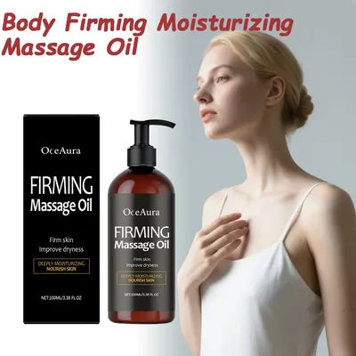 Body Firming Massage Oil Deep Nourishment for Dry Skin Moisturizing Smoothing Tightening Soothing Glowing Soft Body Massage Oil