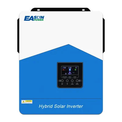 EASUN POWER 6.2KW 48V Hybrid Solar Inverter Photovoltaic Hybrid Inverter 230VAC Max PV 450V Build in 80A 120A MPPT Charger 2.2KW