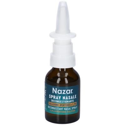 Nazar Spray Nasale Decongestionante Soluzione Ipertonica 2,2% 20 ml na