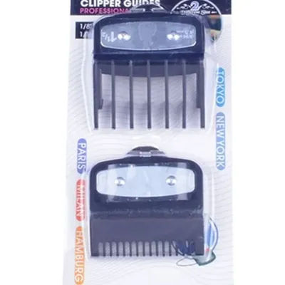 2Pcs Hair Clipper Guards Guide Combs Trimmer Cutting Guides Styling Tools Attachment Compatible 1.5mm 4.5mm