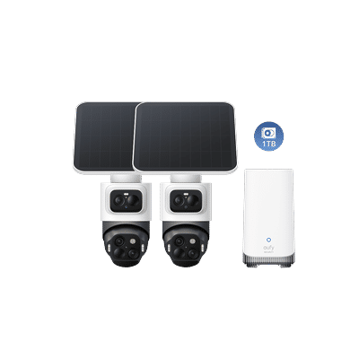 eufyCam S4 2-Cam Kit + 1 TB Hard Drive 2-Cam Kit