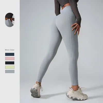 Women Yoga Leggings Yoga Pants Hips Lifting Gym Leggings Seamless Sport Pants High Waist Fitness Leggings Workout Running Pants