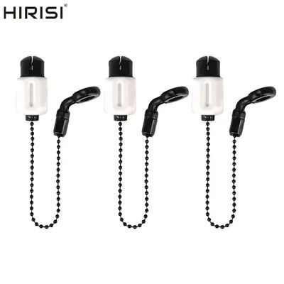 Hirisi – bobines de pêche à la carpe, indicateur de chute, chaîne en laiton pour alarmes de pêche, indicateur de morsure B2029, accessoires de pêche