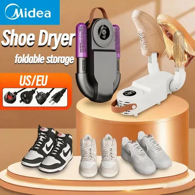 Midea Electric Shoe Dryer UV Deodorizing Sterilizing Shoe Dryer Intelligent Time Dryer Home Quick Drying Shoe Warmer Heater