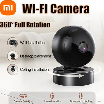 Xiaomi 4K 360°Wireless Security Camera Full Coverage View WiFi HD Motion Detection Night Vision Indoor Outdoor Remote Monitor