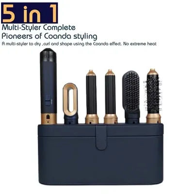 New Hair Dryer Multi Hair Styler 5 in1 Curling Iron Hair Straightener With Hair Brush Hairdryer For Hair Dryer Hair Multi Styler