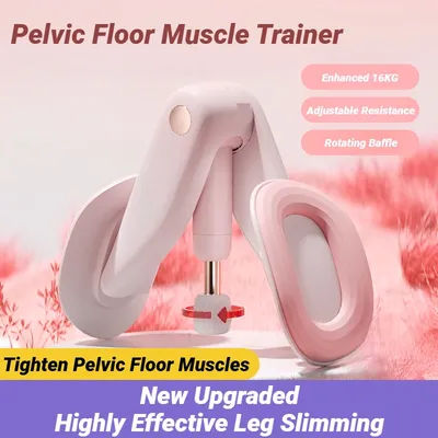Smart Counting Leg Muscle Trainer Pelvic Floor Exercise Device Home Thin Legs Postpartum Recovery Kegel Clamping Equipment