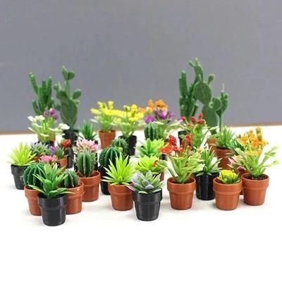 Mini Dollhouse Plant Set Pack Of 5 d 5pcs Mix