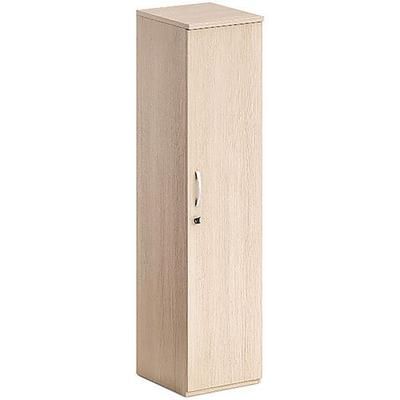 Armoire Haute Complète Portes Serrure Trendy E Visual Chêne - Artarredi
