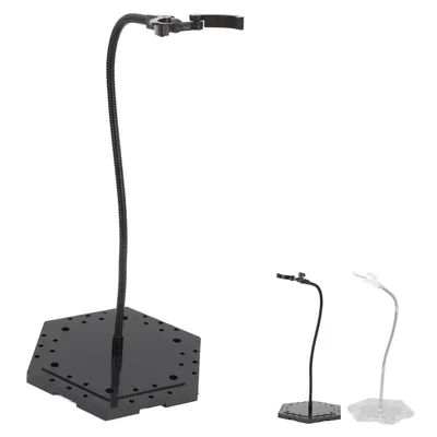 Action Figure Stand ABS Stainless Steel Stable Action Figure Display Holder for 6inch Doll