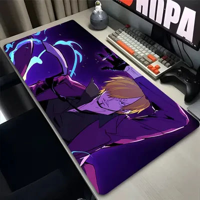 Tapis de souris Anime Gamer accessoires d'ordinateur tapis de bureau tapis de jeu tapis de bureau o-one P-piece Sanji tapis de souris Pc tapis