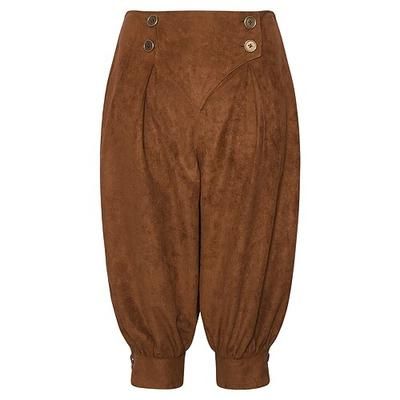 Medievale Rinascimento Pantaloni da pirata Pirata Vichingo Costume Per donna Vichingo Costumi da pirata Halloween Carnevale Performance LARP Fiera Rinascimentale Adulti Pantaloni