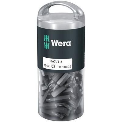 Embout - 867/1 Torx Diy 100 Sis - 100 X Tx10x25mm - Wera