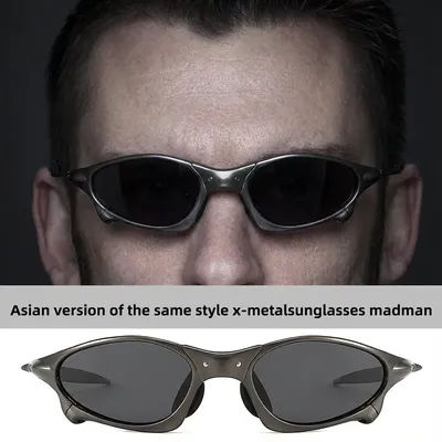 Lunettes de cyclisme à monture en alliage, polarisées UV400, lunettes de sport unisexes, lunettes de vélo pour l'extérieur