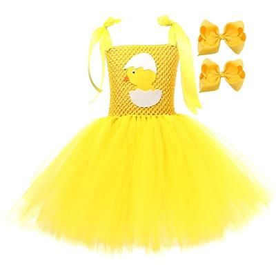 Tutu Vestaglia Fantasia animale Coniglio coniglietto di Pasqua Vestiti Divertente Bambini Ragazze Halloween Pasqua Carnevale Feste Costumi di Halloween facili Vestirsi