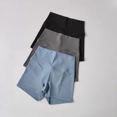 Short de Yoga pour femmes, short de Fitness, de course, de cyclisme, Leggings de sport respirants, taille haute, short d'entraînement d'été