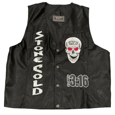 Stone Cold Steve Austin 3:16 Smoking Skull Vest WWF New Attitude Era Wrestling Memorabilia Collectible T Shirt Men Top Tee