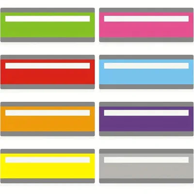1-8pcs Help with Dyslexia for School Crystal Children Guided Reading Strips Highlight Strips Colored Overlay Highlight Bookmarks