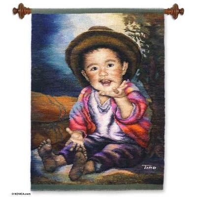 Give Me Five!,'Wool tapestry'
