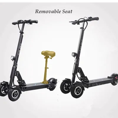 3 Wheel Electric Scooter With Seat Electric Scooters 8 Inch 500W 48V Folding Electric Skateboard For Adults