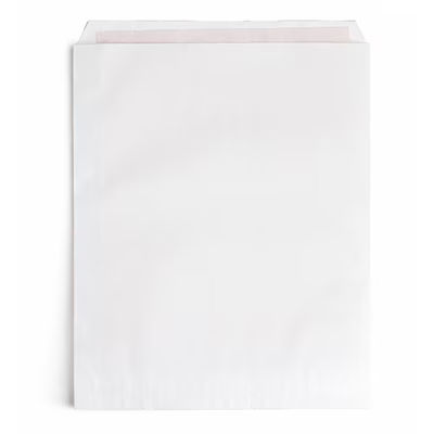 White Merchandise Bags 10" x 13" 100 pack MB8W