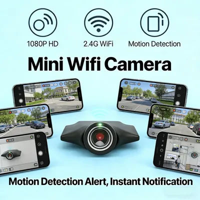 1080P WIFI Mini Camera Module WiFi Camera HD Video Recorder Motion Detection Home Security Surveillance Camcorder Remote View