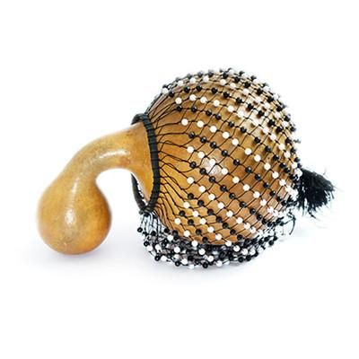 Sounds of Heritage,'Dried Gourd Percussion Musical Instrument Shekere from Ghana'