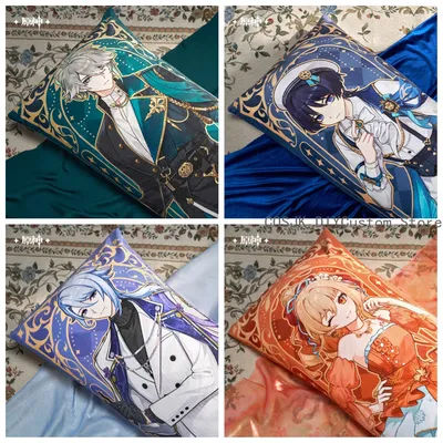Genshin Impact Kamisato Ayato Alhaitham Scaramouche Wanderer Yoimiya Eula Hugging Body Pillow 160cm Cosplay Birthday Gifts