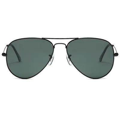 Lunettes de soleil aviateur polarisées légères de luxe pour hommes, monture métallique minimaliste, protection UV400, pour la conduite quotidienne, la pêche et les activités de plein air 3025