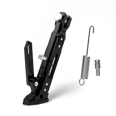 cavalletto universale per moto supporto laterale staffa di supporto piede cavalletto laterale regolabile treppiede per moto motocross scooter ciclomotore