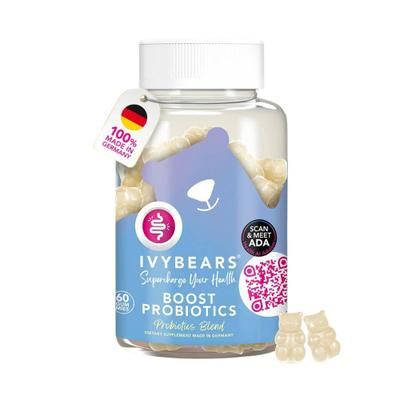 IvyBears Boost Probiotics 60 pz Gummibärchen