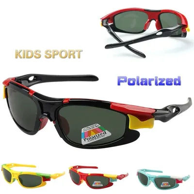 Enfants lunettes polarisées bébé enfants lunettes de soleil UV 400 lunettes de soleil garçons filles mignon Cool lunettes