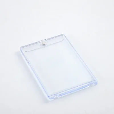Porte-cartes magnétique HD 35Pt pour cartes à collectionner, étui protecteur transparent pour cartes de baseball, chargeurs magnétiques pour cartes photo d'idols coréens Kpop