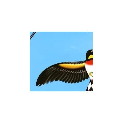 Kite 1Set Children Kite Toy Cartoon Butterfly Swallows Eagle Kite With Handle Kids Flying Kite Outdoor Toys