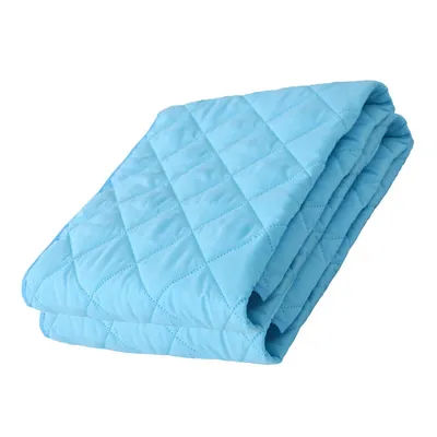 Baby Diaper Mat Kid Solid Color Waterproof Cushion Waterproof Tool Bedding Accessory Infant Boys Girls Urine Mats Blue 70*120cm