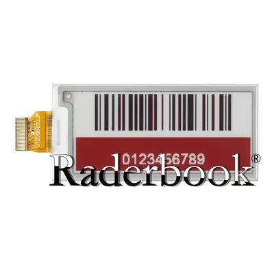 2.9 inch WFT0290CZ10 e-ink e-paper display tri-color red white black SPI display for RaspberryPi 4B/3B+/3B/2B