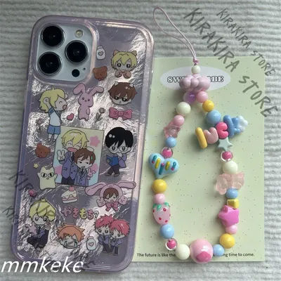 Ouran High School Host Club Cosplay Mobile Phones Shell Double-layer Phone Case Anime Janpan Manga Accessories (only Shells)