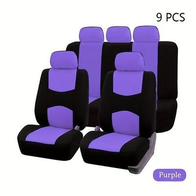 9 pezzi Copertura sedile auto per Set completo Prevenire le macchie per Autovettura / Auto