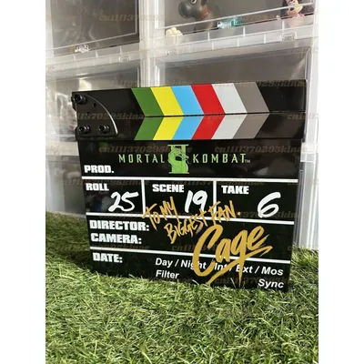 2026 Mortal Kombat Clapper Popcorn Bucket Limited Edition Collectible for Fans Movie Theater Collectible Snack Container