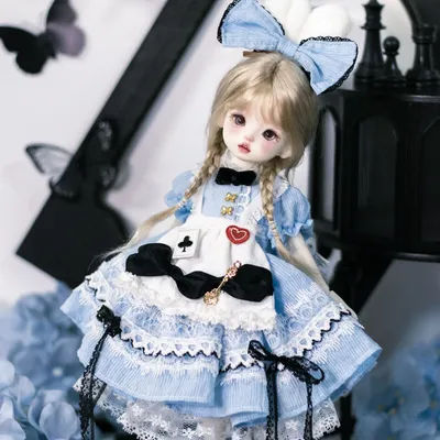 30cm BJD Doll Replacement Clothes Exquisite Lolita Dress Dolls Clothes For 1/6 BJD Doll Clothes Dress Up Toys Doll Accessories