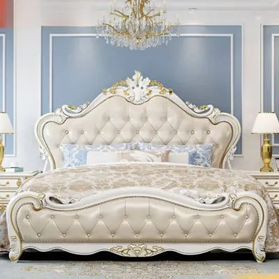 Insert Mattress Set Double Bed White Oak Wooden Adults Bedroom Double Bed Storage Luxury Modern Camas De Dormitorio Furniture