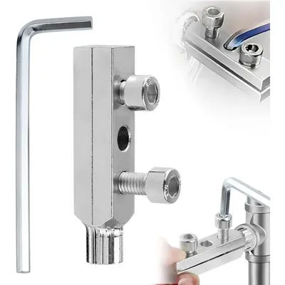 Universal Faucet Angle Valve Broken Wire Extractor Set Screw Remover Tool for Wire Stripped Damaged Screws
