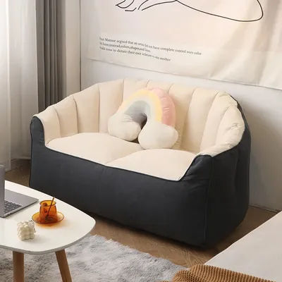 Living Room Sofas Comfort Giant Bean Bag Sofa Adults 2 Person Large Lounge Sofa Bedroom Relaxing Tatami Chair Modern Furniture