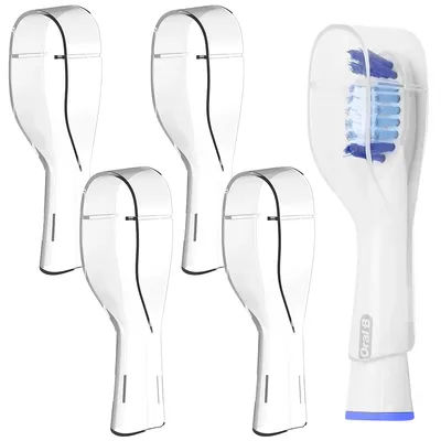 Têtes de brosse à dents, couvercles anti-poussière pour brosse à dents électrique Oral B longue à double tête, capuchon de protection pour tête de brosse Oral B longue